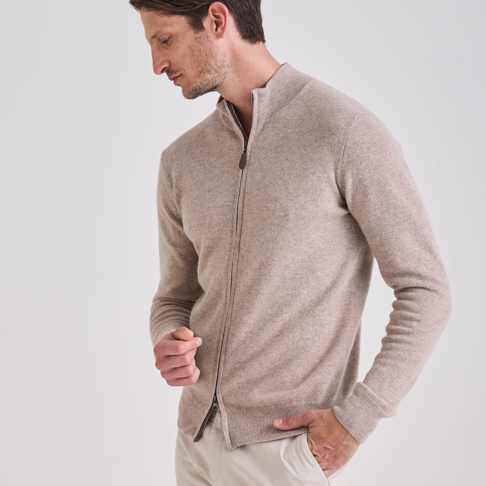 Cashmere Heritage Full Zipper