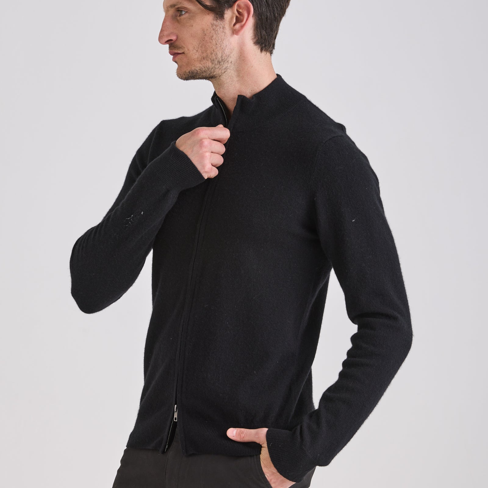 Cashmere Heritage Full Zipper