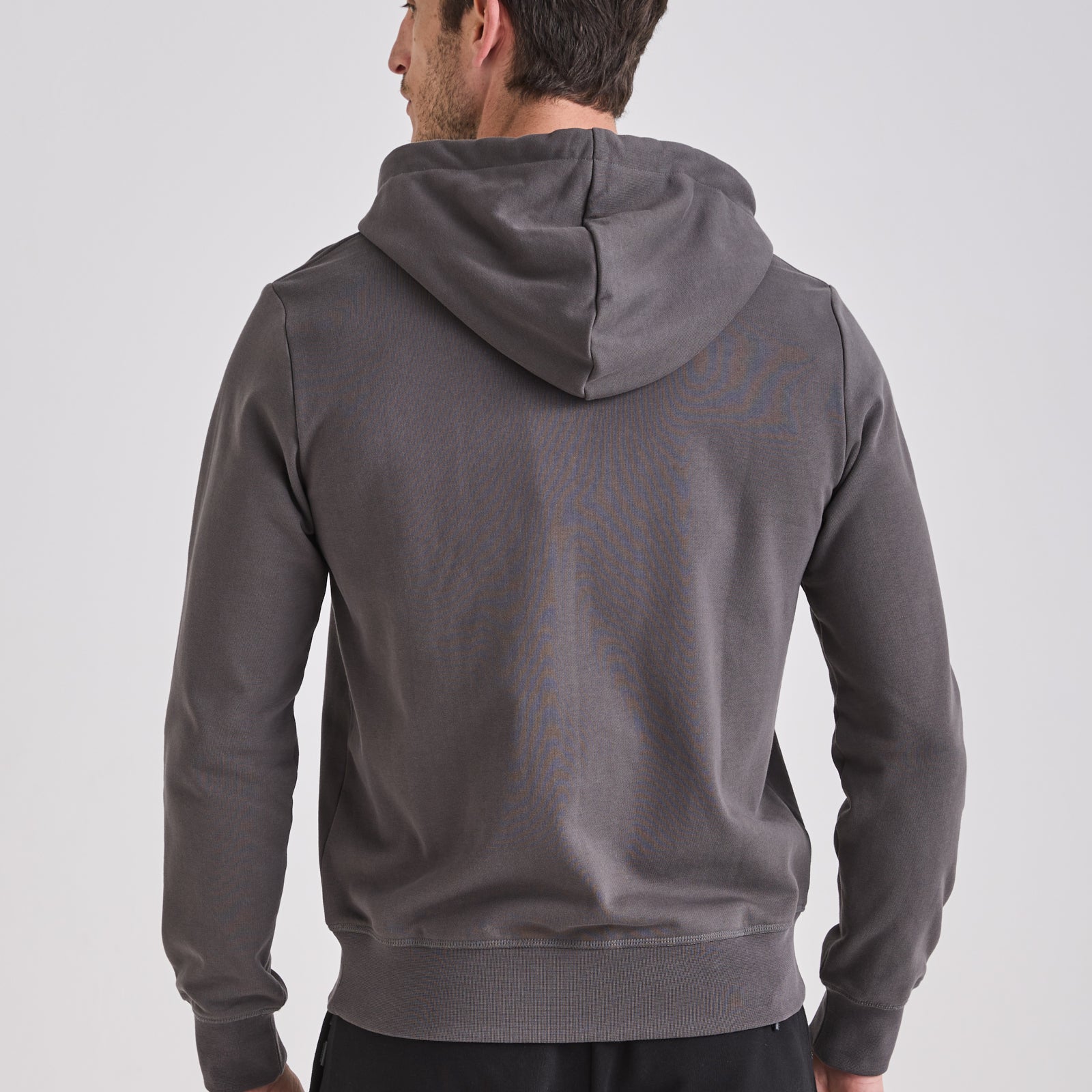 Sudadera con cremallera completa y felpa francesa