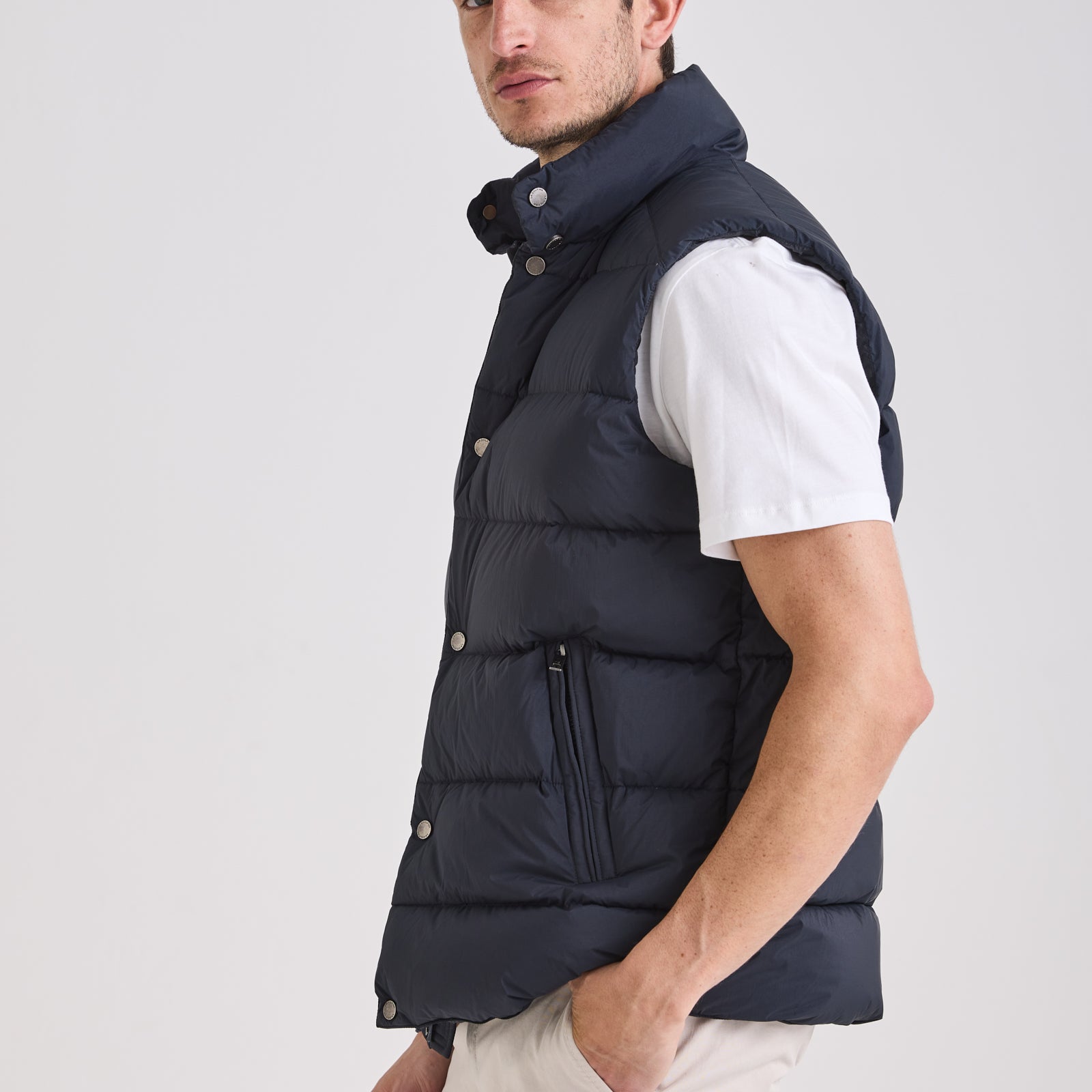 Matte Technical Down Vest