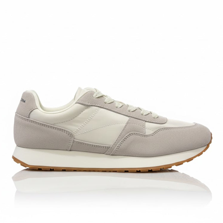 Zapatillas bajas de ante y nailon