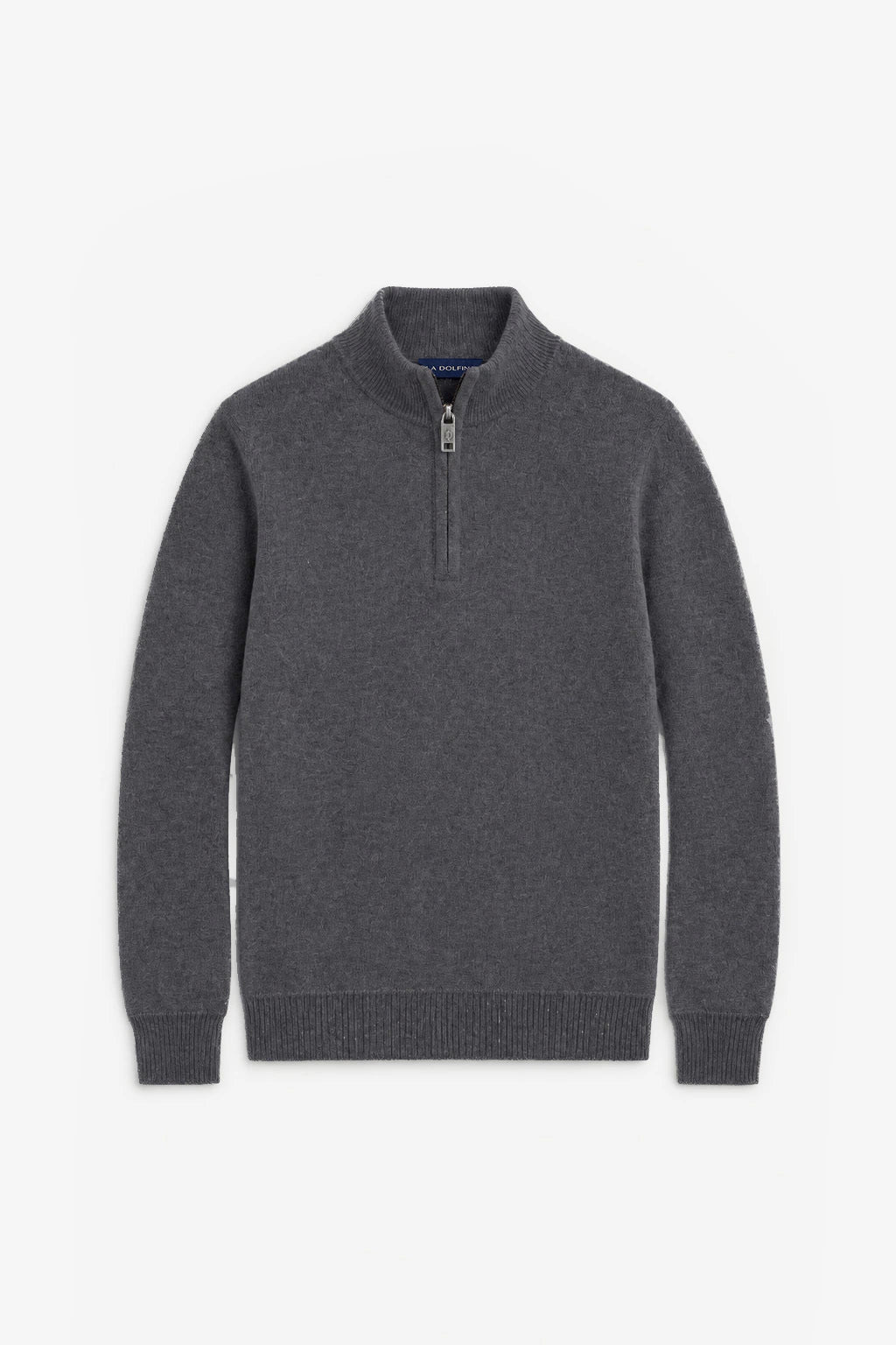 Cashmere Heritage Quarter-Zip Sweater