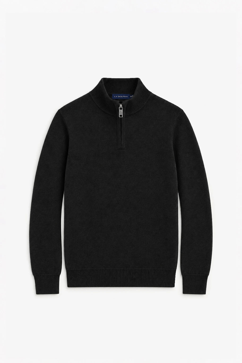 Cashmere Heritage Quarter-Zip Sweater