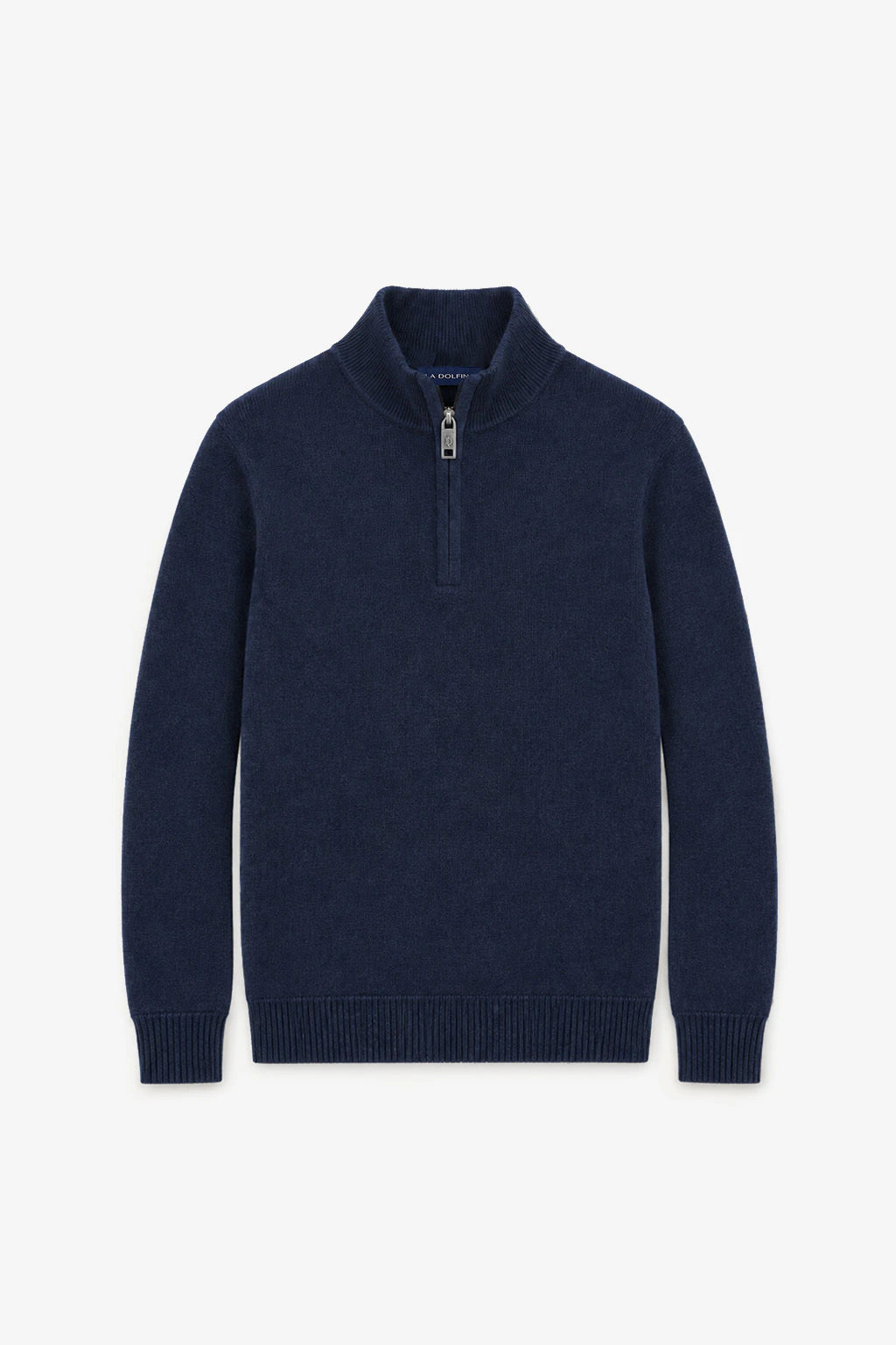Cashmere Heritage Quarter-Zip Sweater