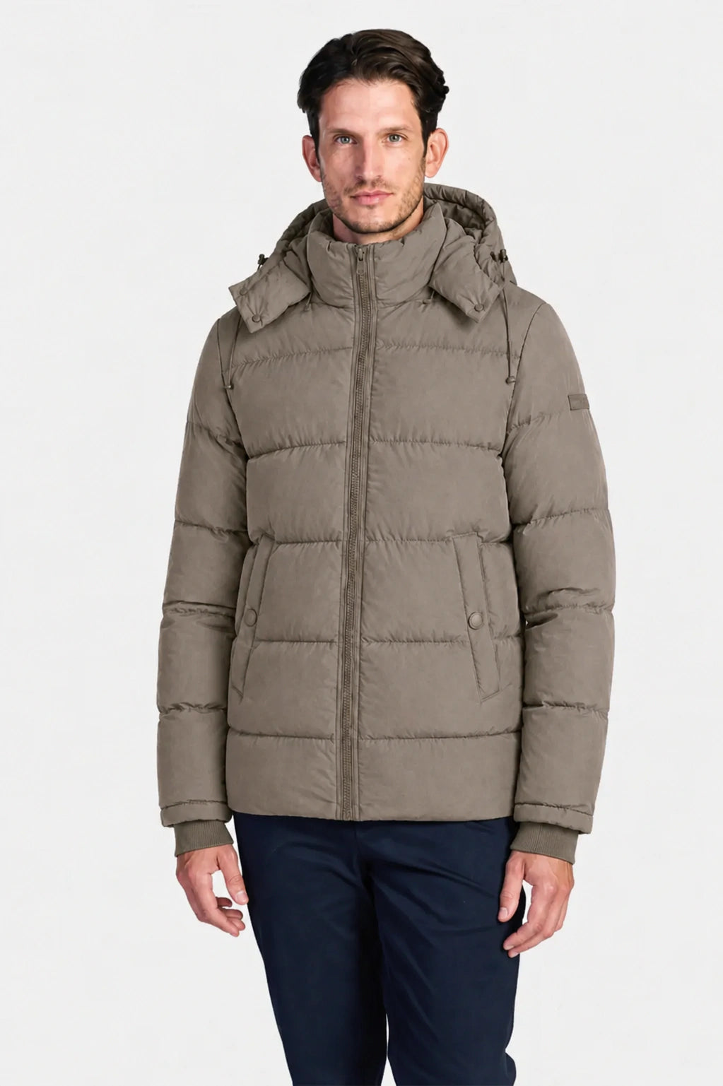 Soft Puffer Jacket - Mink