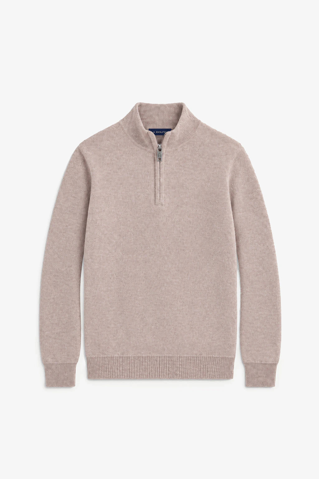 Cashmere Heritage Quarter-Zip Sweater
