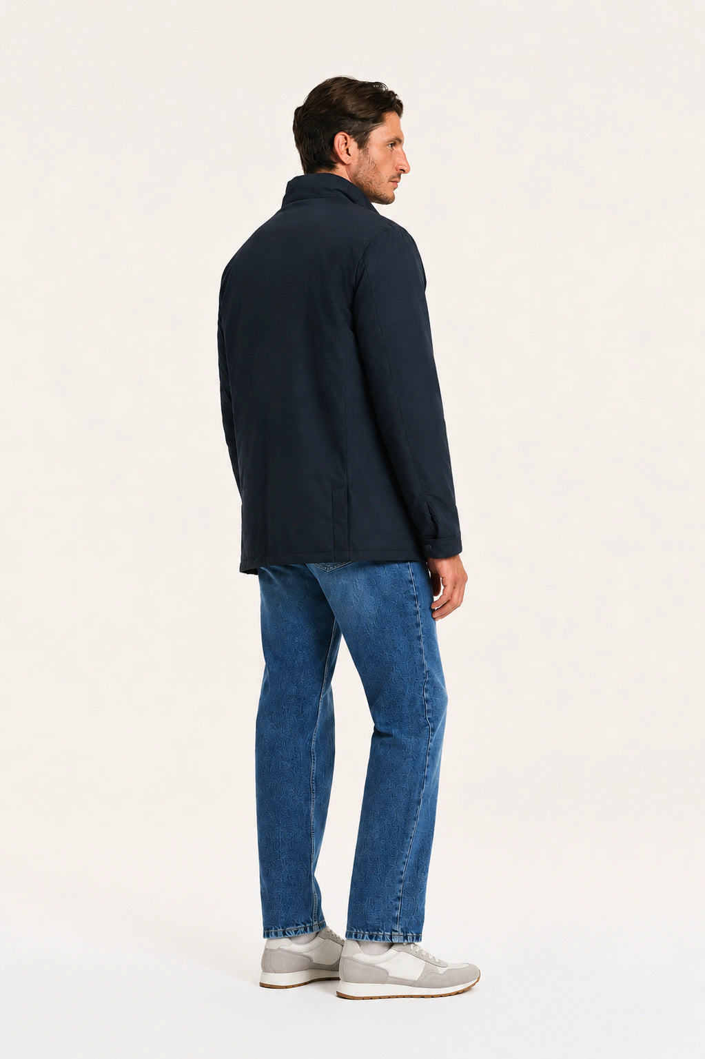 Water-Repellent Jacket - Dark Navy