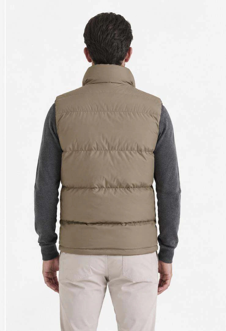 Soft Puffer Vest - Mink