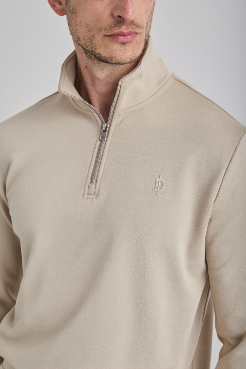French Terry Half Zip Sweatshirt – La Dolfina