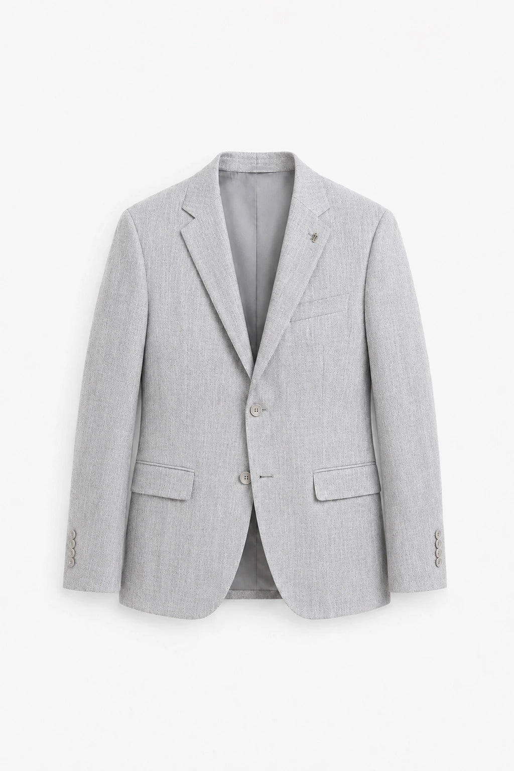 Pure Linen Sport Coat - Light Gray