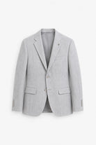 Pure Linen Sport Coat - Light Gray