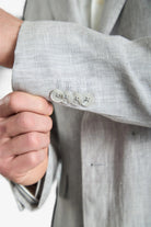 Pure Linen Sport Coat - Light Gray