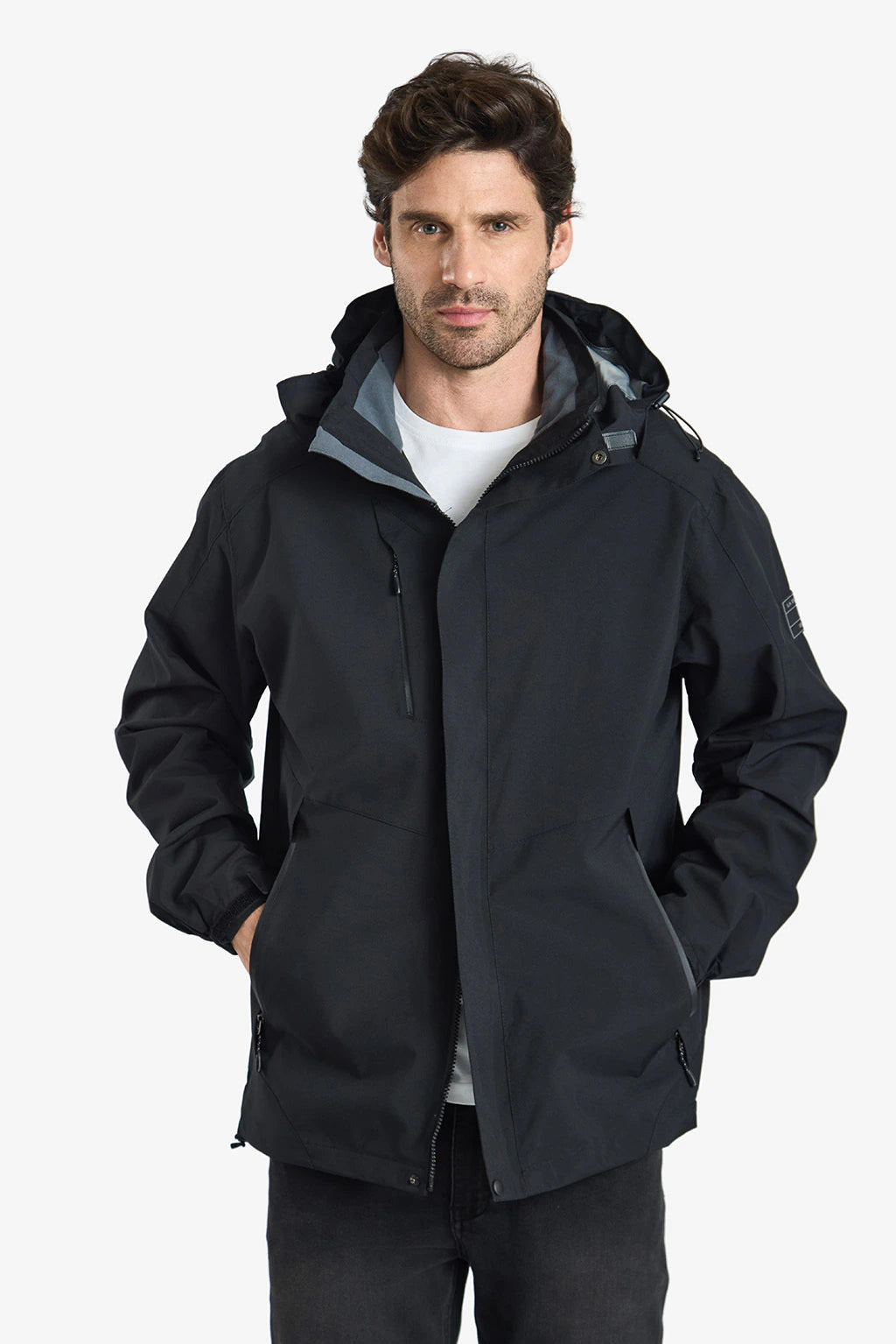 Ultralight Water-Repellent Jacket - Black