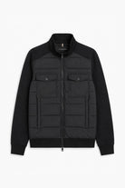 Technical Interlock Hybrid Jacket - Black