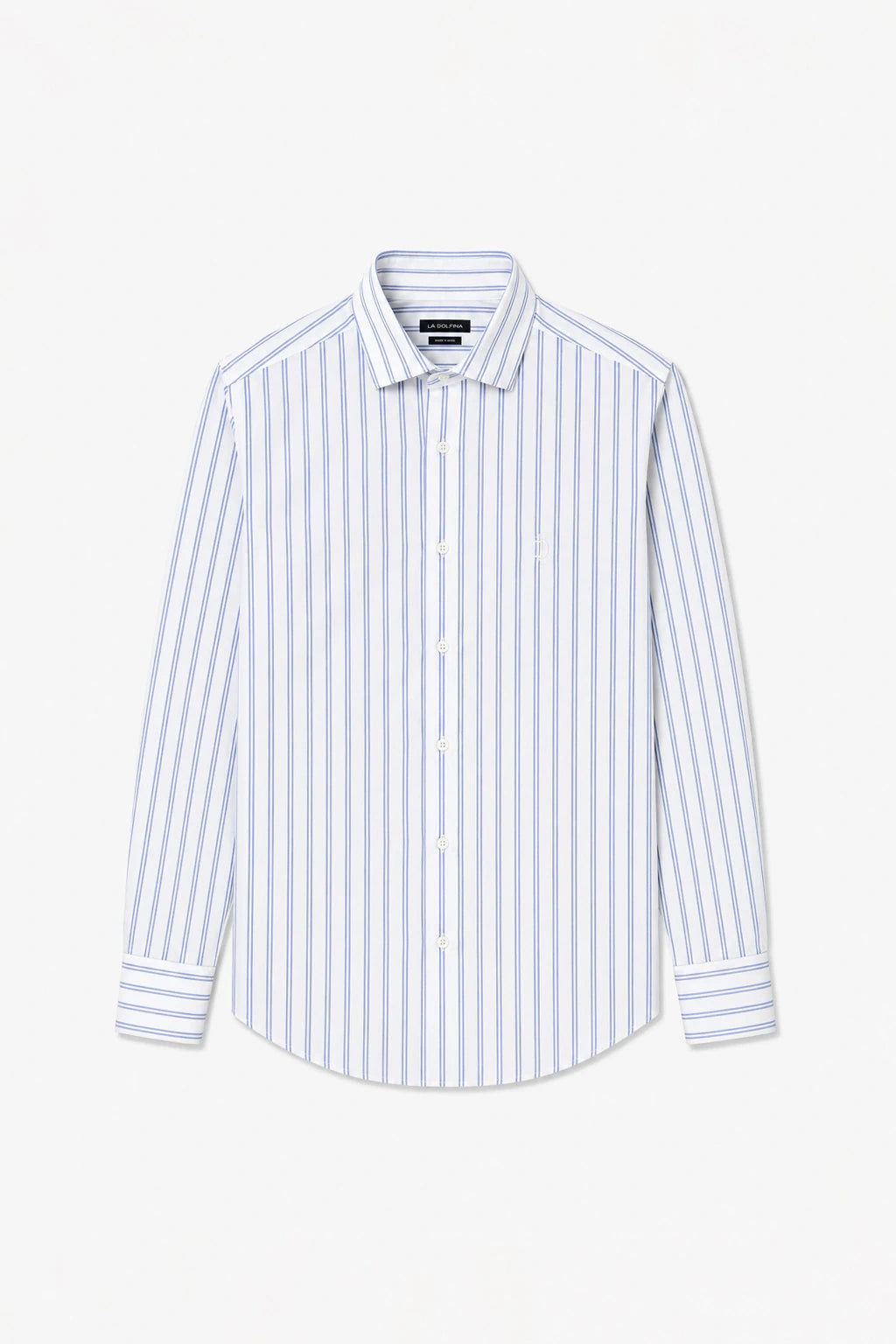 Pure Cotton Striped Shirt - White
