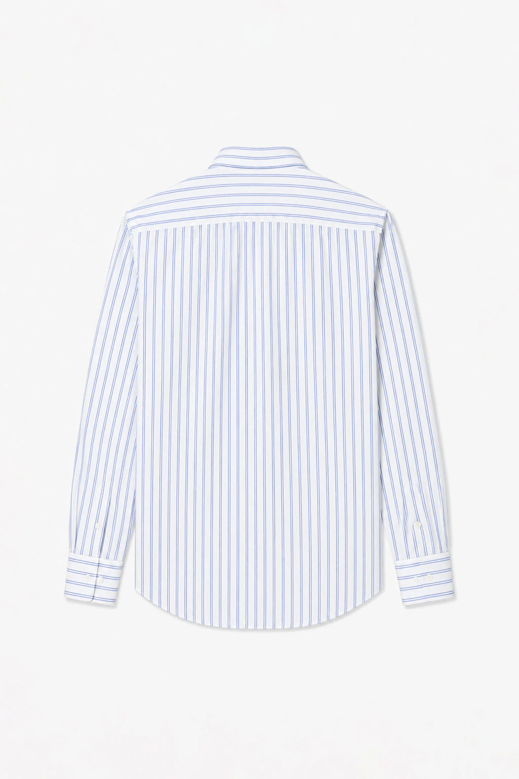 Pure Cotton Striped Shirt - White