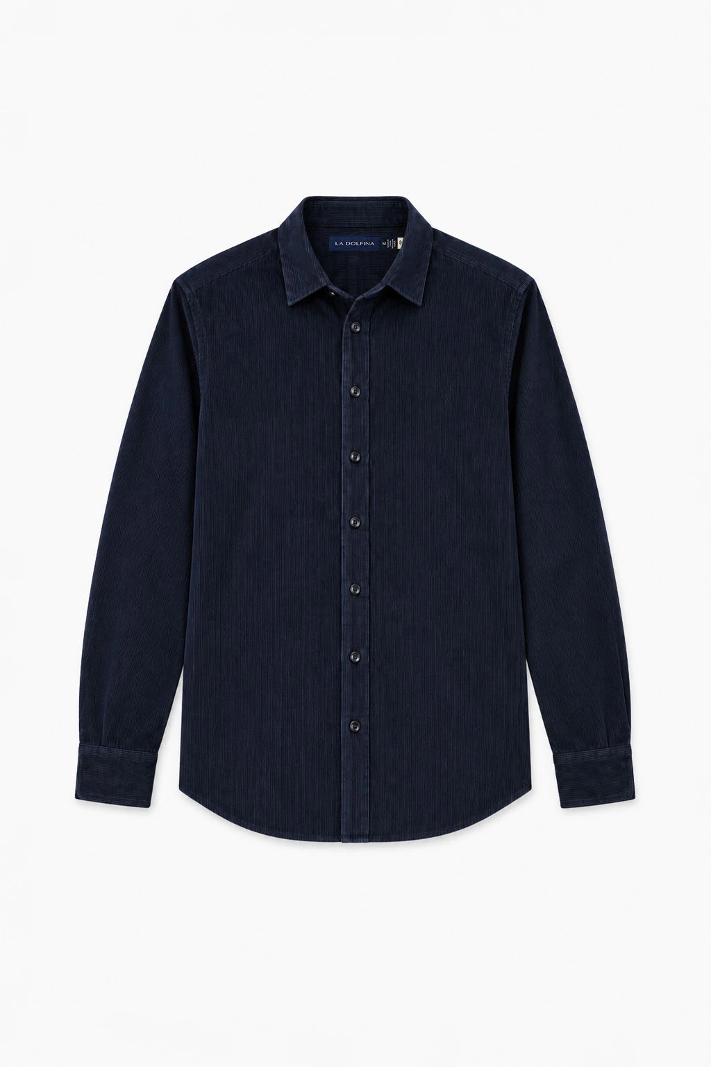 Cotton Corduroy Shirt - Dark Navy