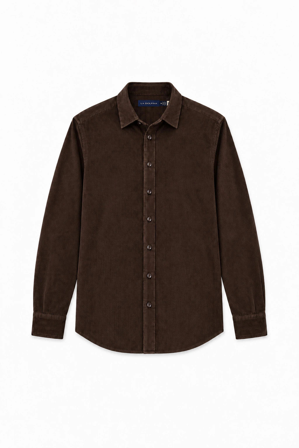Cotton Corduroy Shirt - Coffee