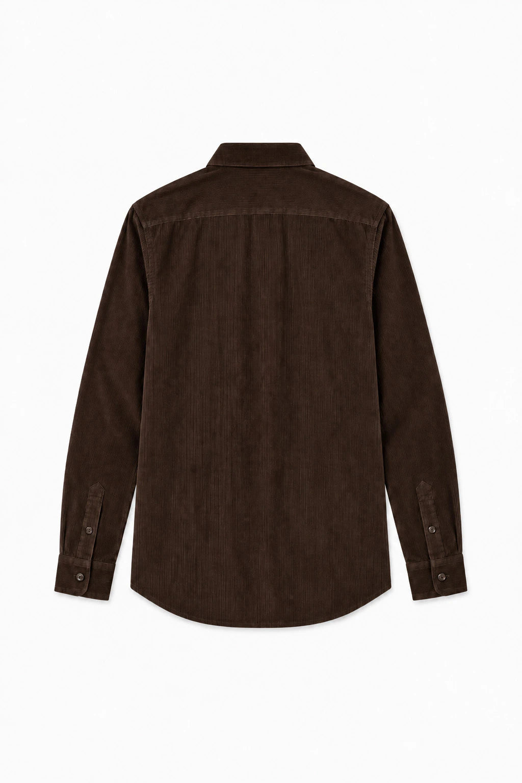 Cotton Corduroy Shirt - Coffee