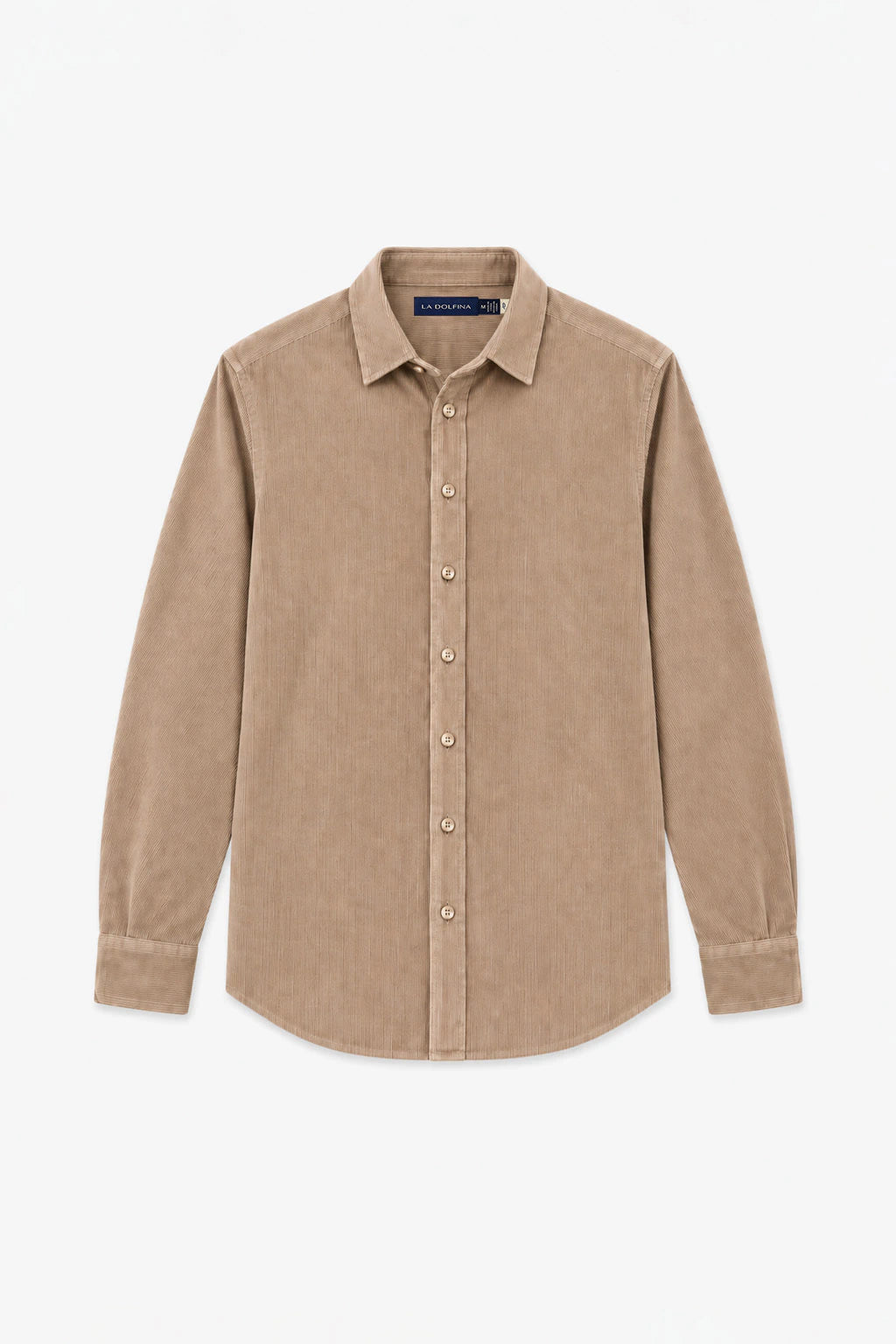 Cotton Corduroy Shirt - Beige
