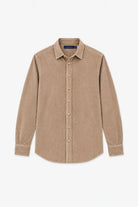Cotton Corduroy Shirt - Beige