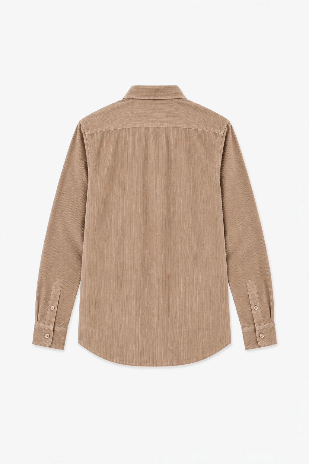 Cotton Corduroy Shirt - Beige