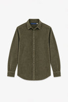 Cotton Corduroy Shirt - B. Green