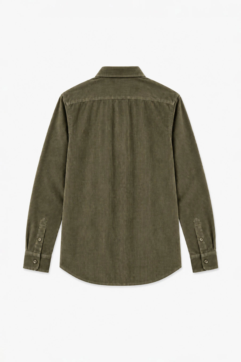 Cotton Corduroy Shirt - B. Green