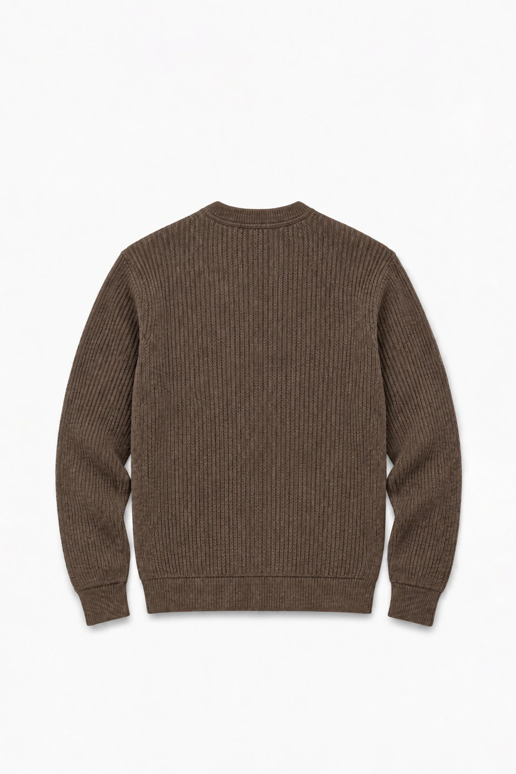 Wool-Blend Cable-Knit Sweater - Mink