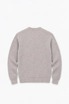 Wool-Blend Cable-Knit Sweater - Beige