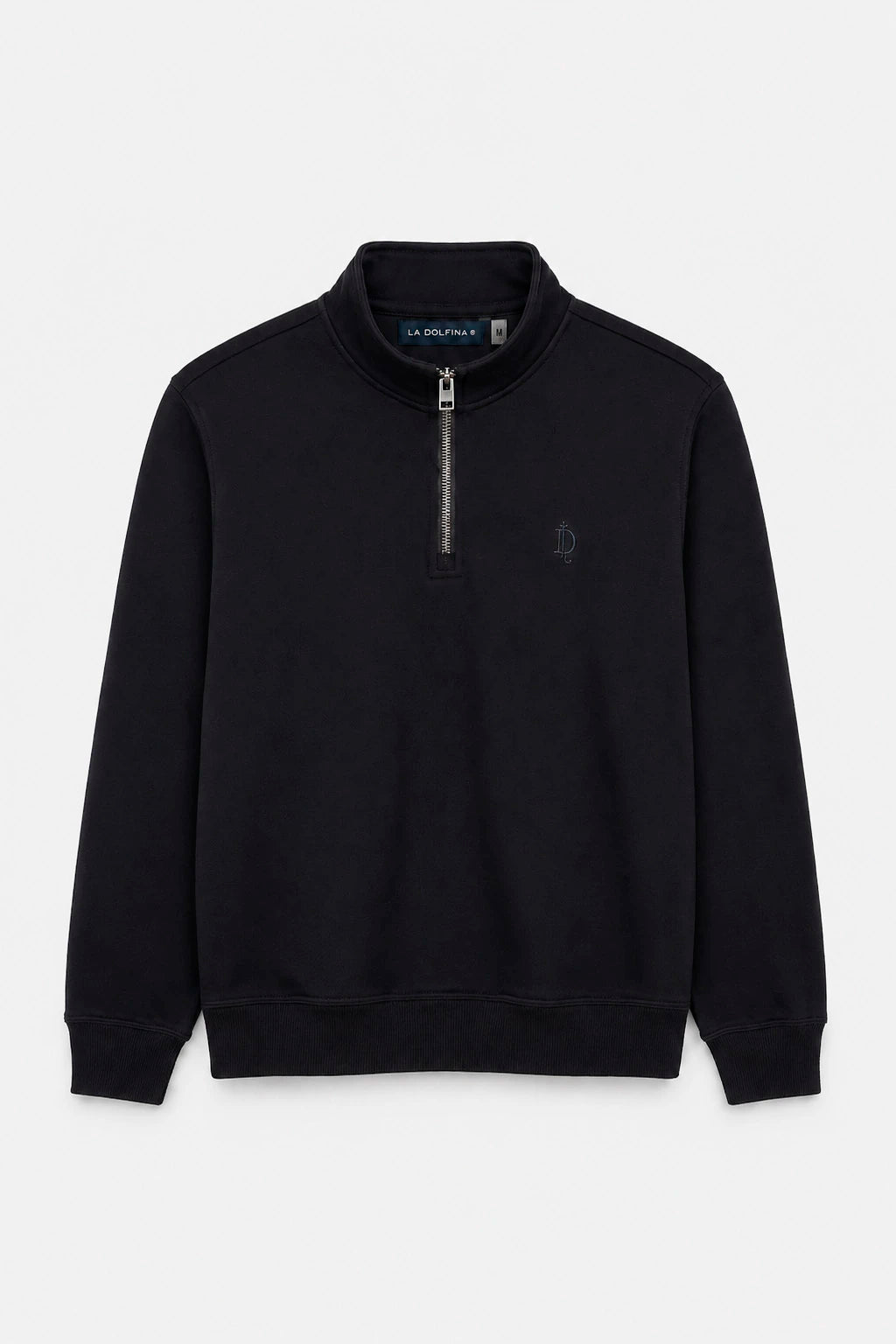 French Terry Half Zip Sweatshirt