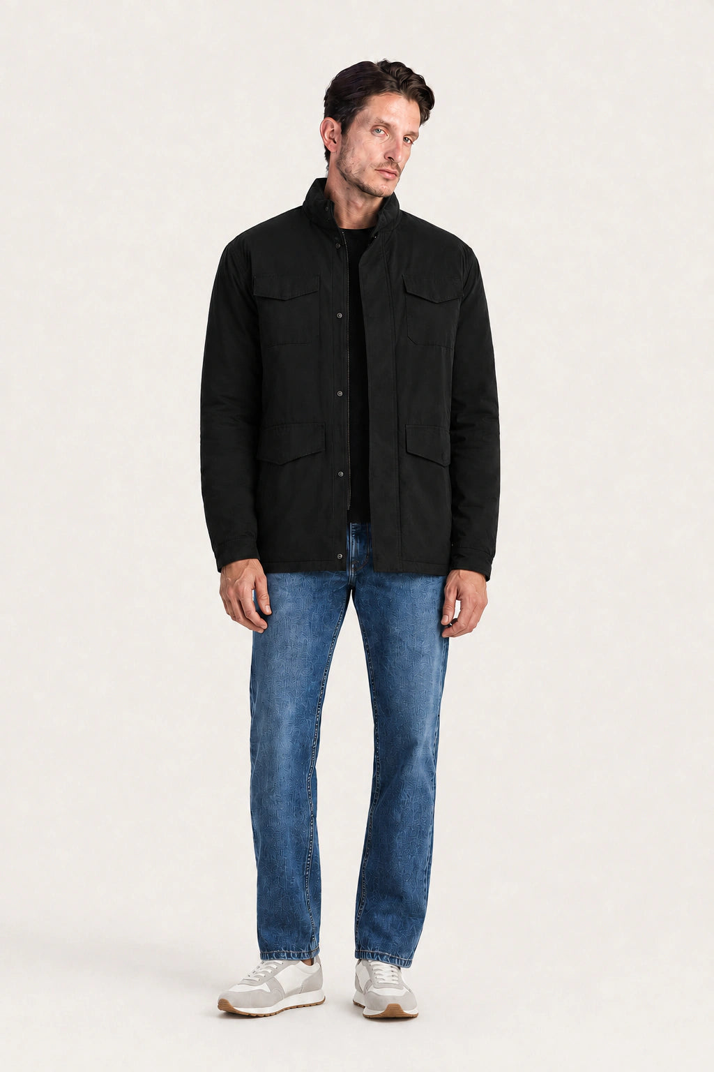 Water-Repellent Jacket - Black