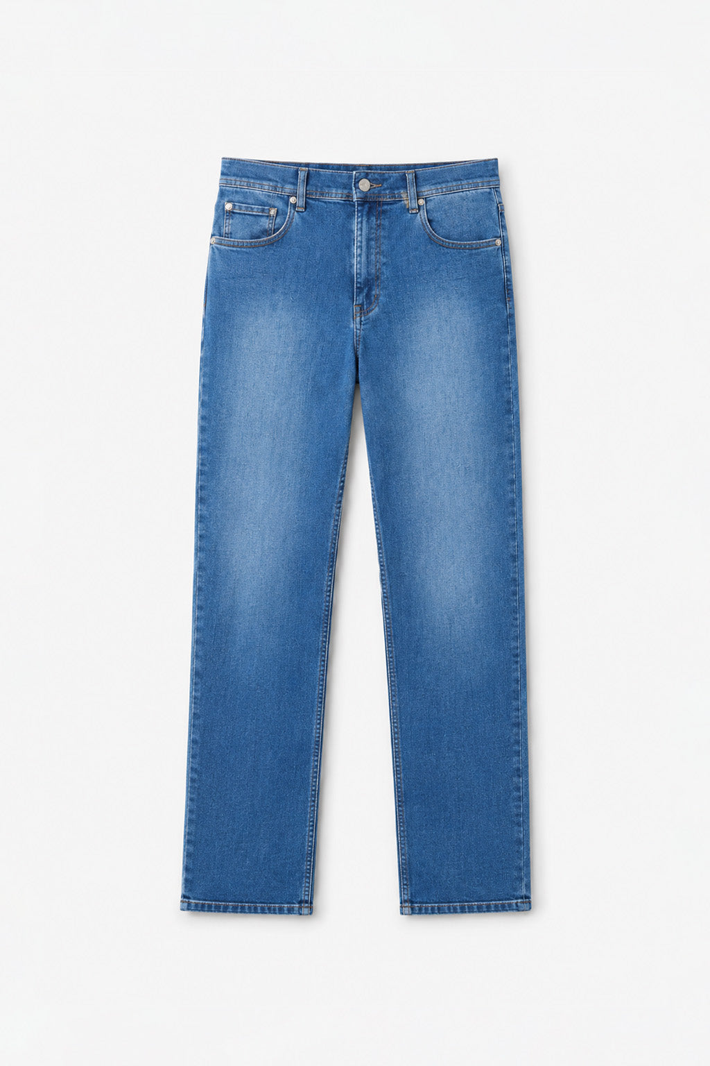 Washed Denim Jeans