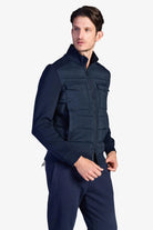 Technical Interlock Hybrid Jacket - Dark Navy