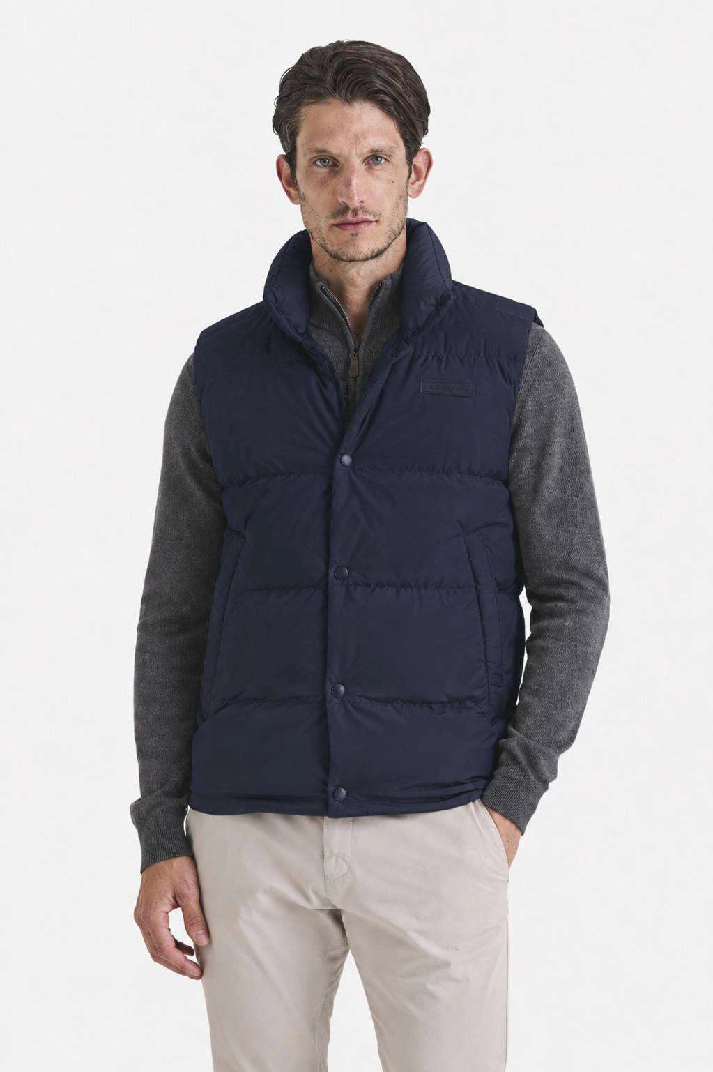 Soft Puffer Vest - Dark Navy