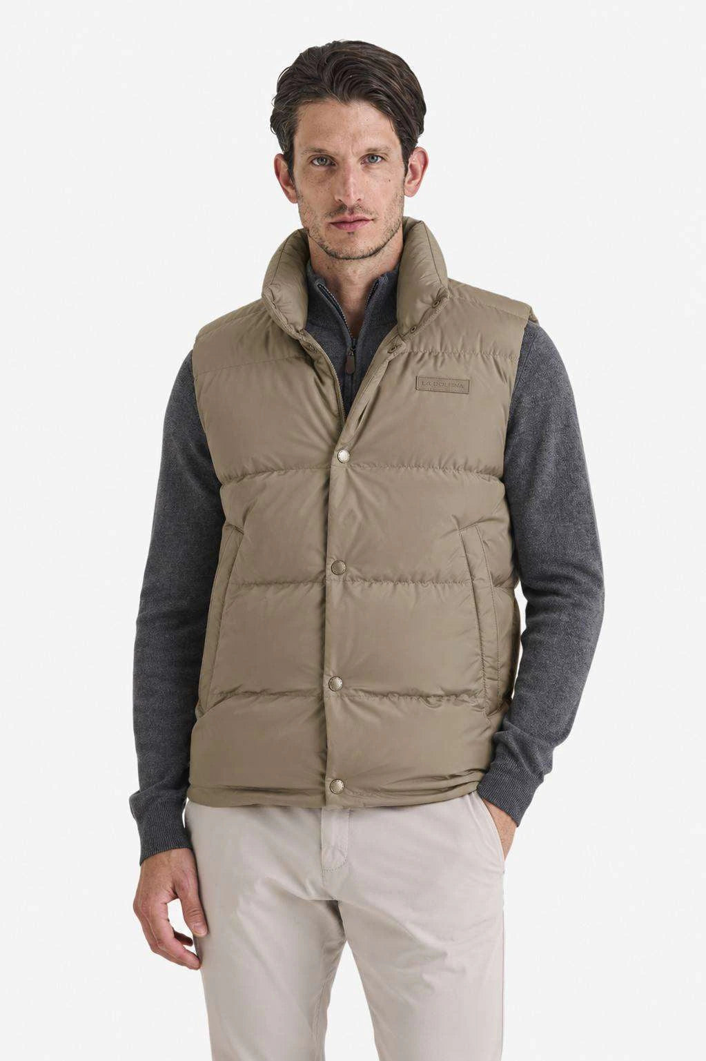 Soft Puffer Vest - Mink
