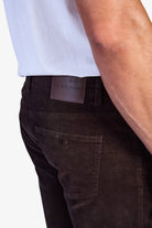 Straight-Leg Five-Pocket Corduroy Pants - Coffee