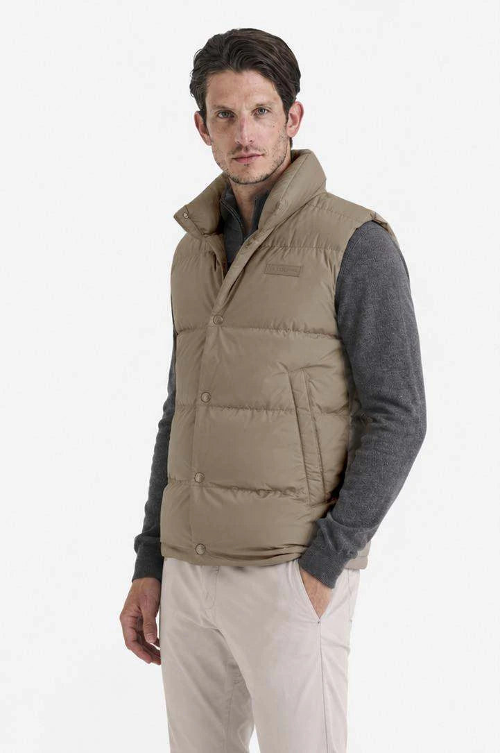 Soft Puffer Vest - Mink