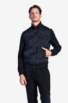 Technical Interlock Hybrid Jacket - Black